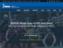 Tablet Screenshot of nirsa.net